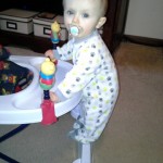 Grandboy climbs